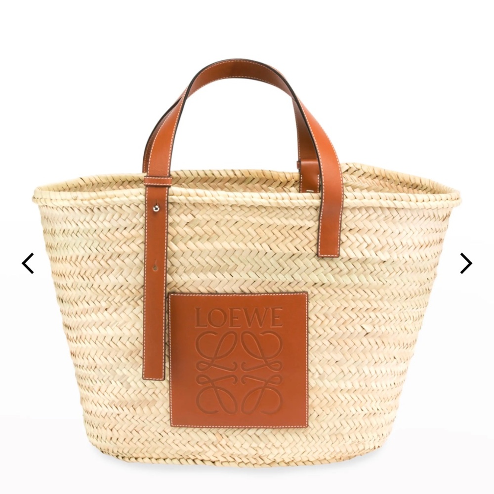 Loewe wicker purse - large
